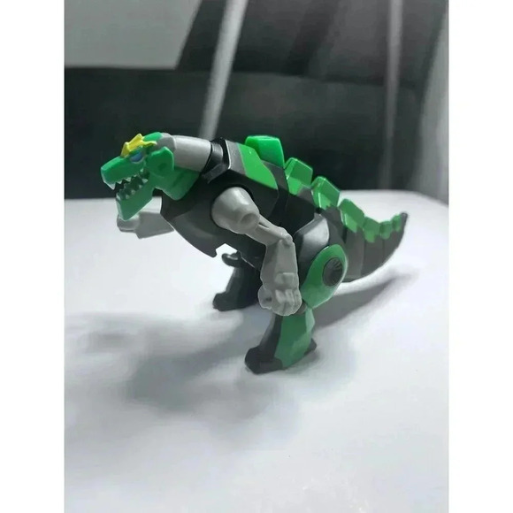 Transformers 7 Grimlock Action Figure Green Dino 2016 McDonalds Dinosaur Toy - Picture 2 of 10